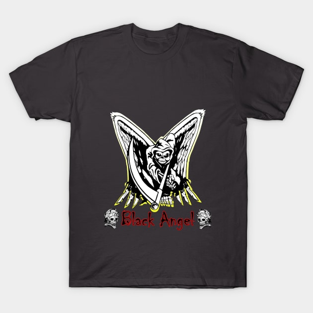 skull2 T-Shirt by dezhta